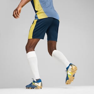 Shorts de entrenamiento para hombre PUMA x NEYMAR JR "BNA", Marine Blue-Pelé Yellow, extralarge
